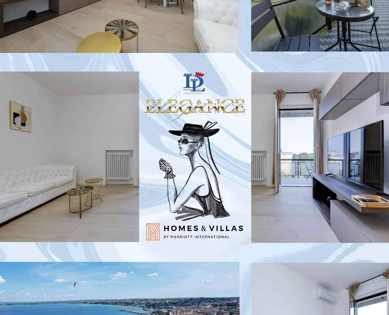 Desenzanoloft Official Partner Marriott Homes & Villas - Elegance Apartment デセンツァーノ・デル・ガルダ